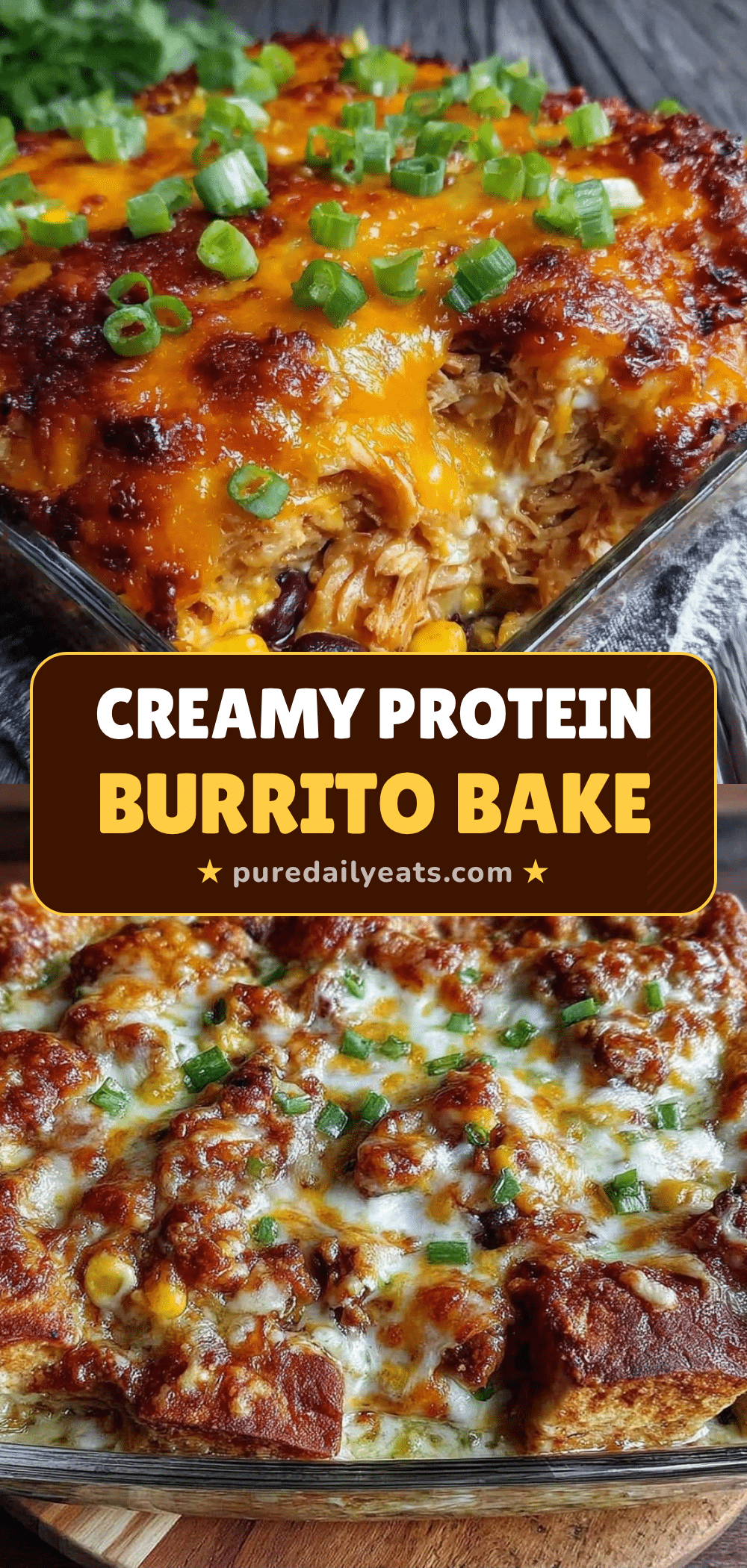 creamy chicken burrito bake recipe