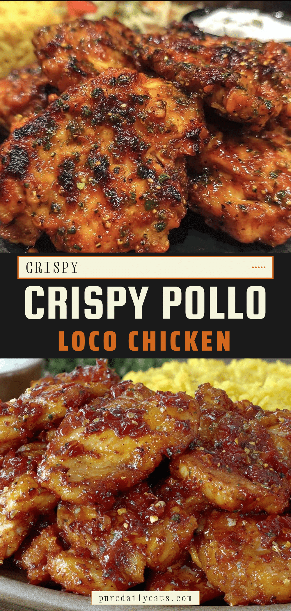 Crispy Pollo Loco Chicken Copycat recipe