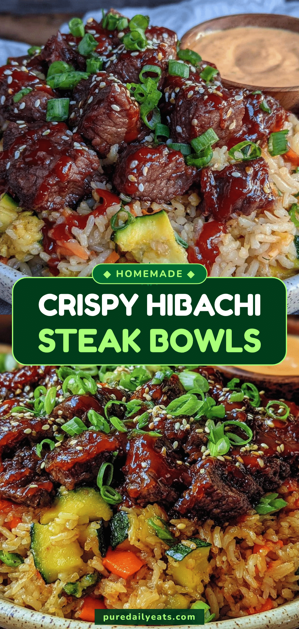 Hibachi Steak Bowl recipe