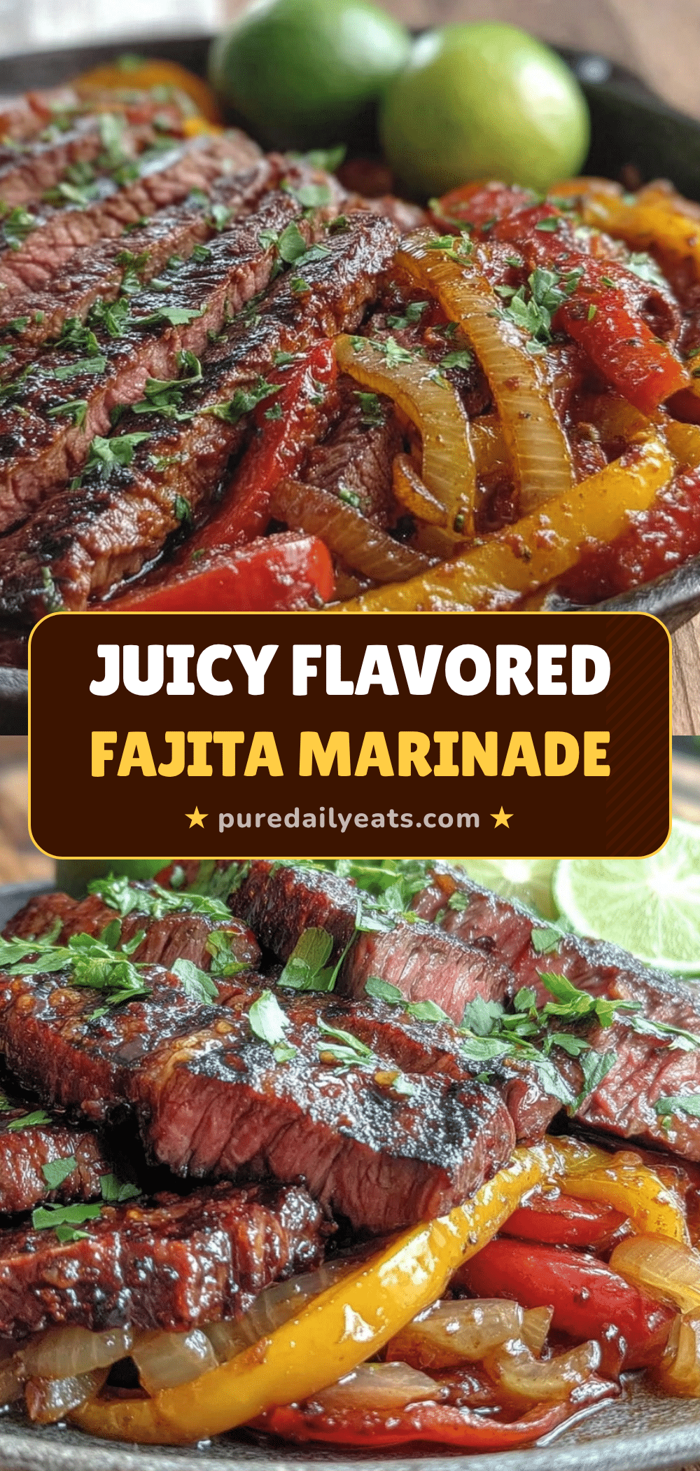 Juicy Steak Fajita Marinade recipe