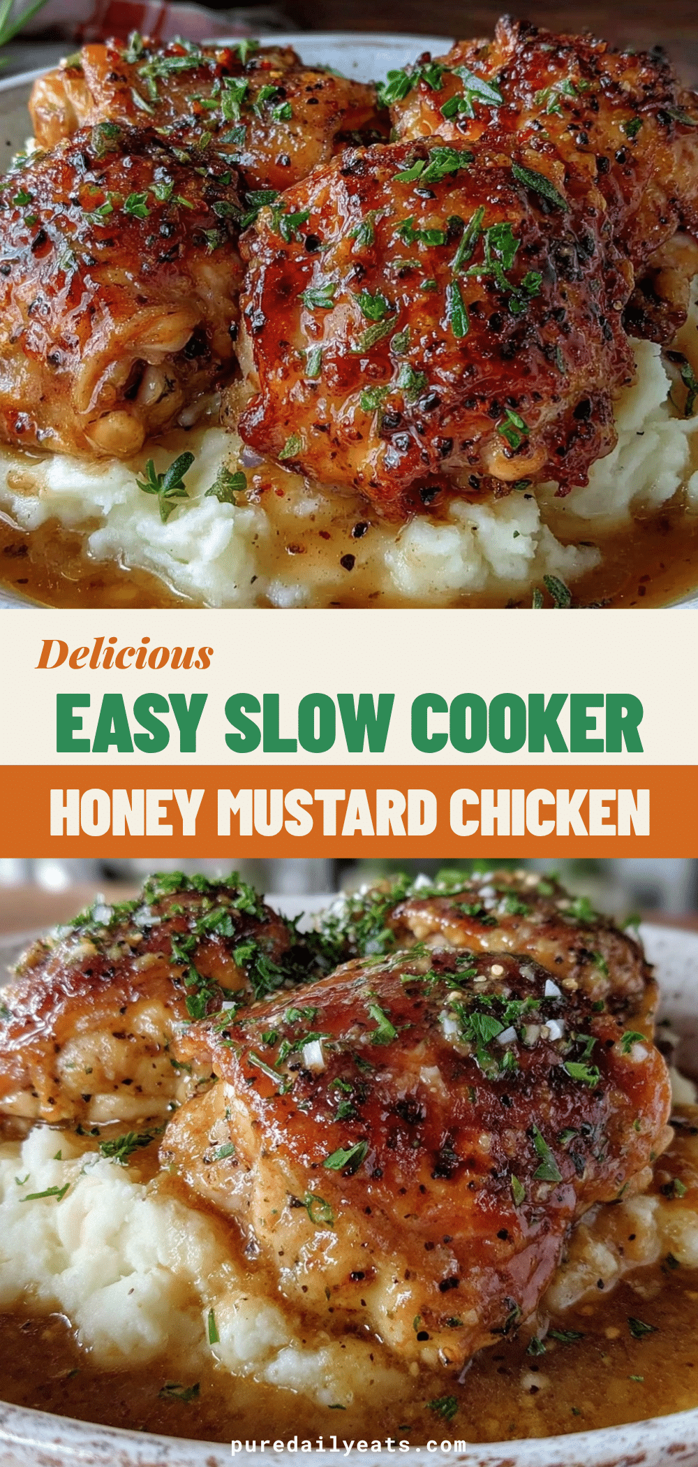 slow cooker honey mustard chicken recipe
