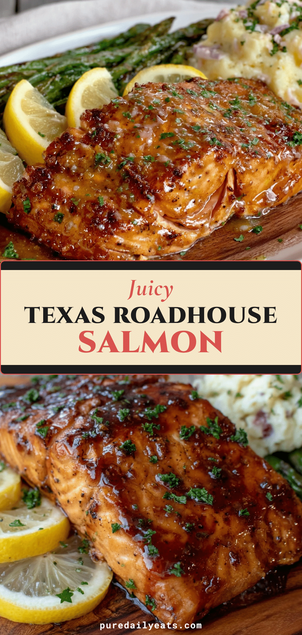 Texas Roadhouse Style Salmon recipe