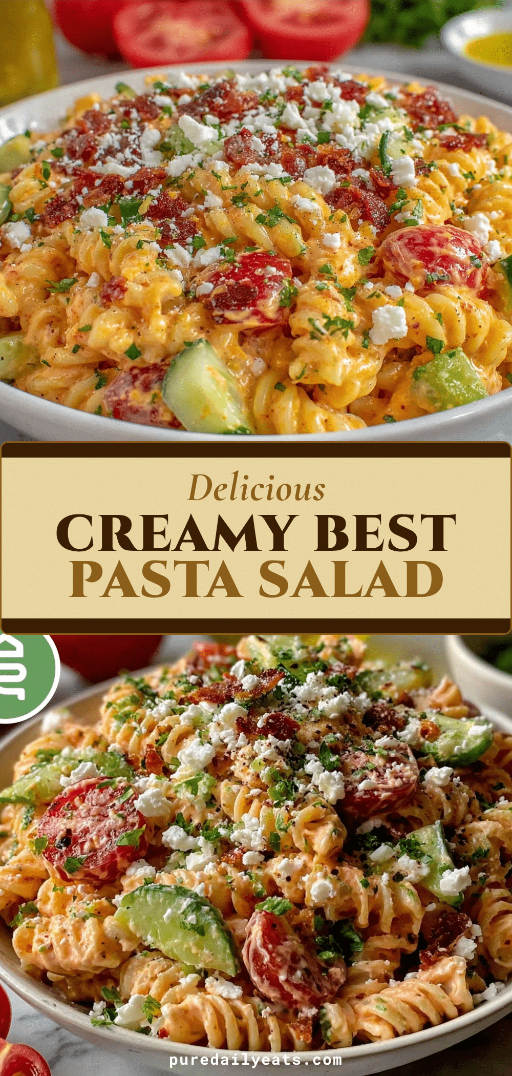 classic creamy pasta salad recipe