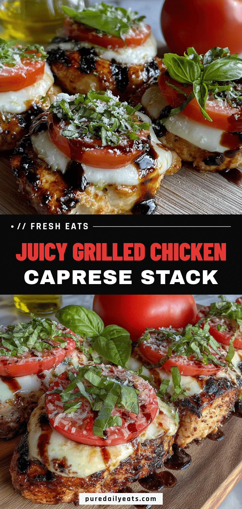 Grilled Chicken Caprese recipe